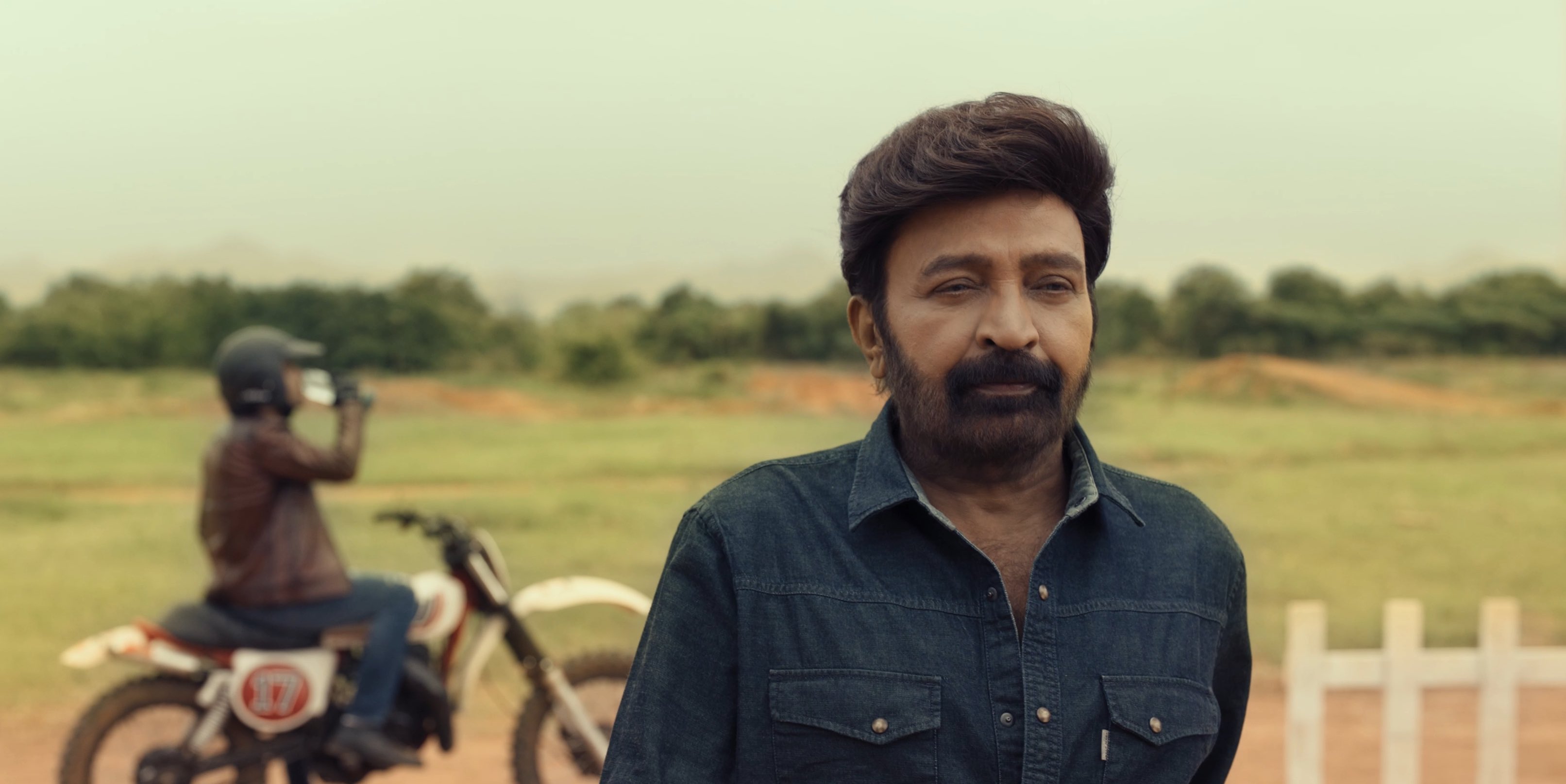 Dr Rajasekhar featured in Biker movie still