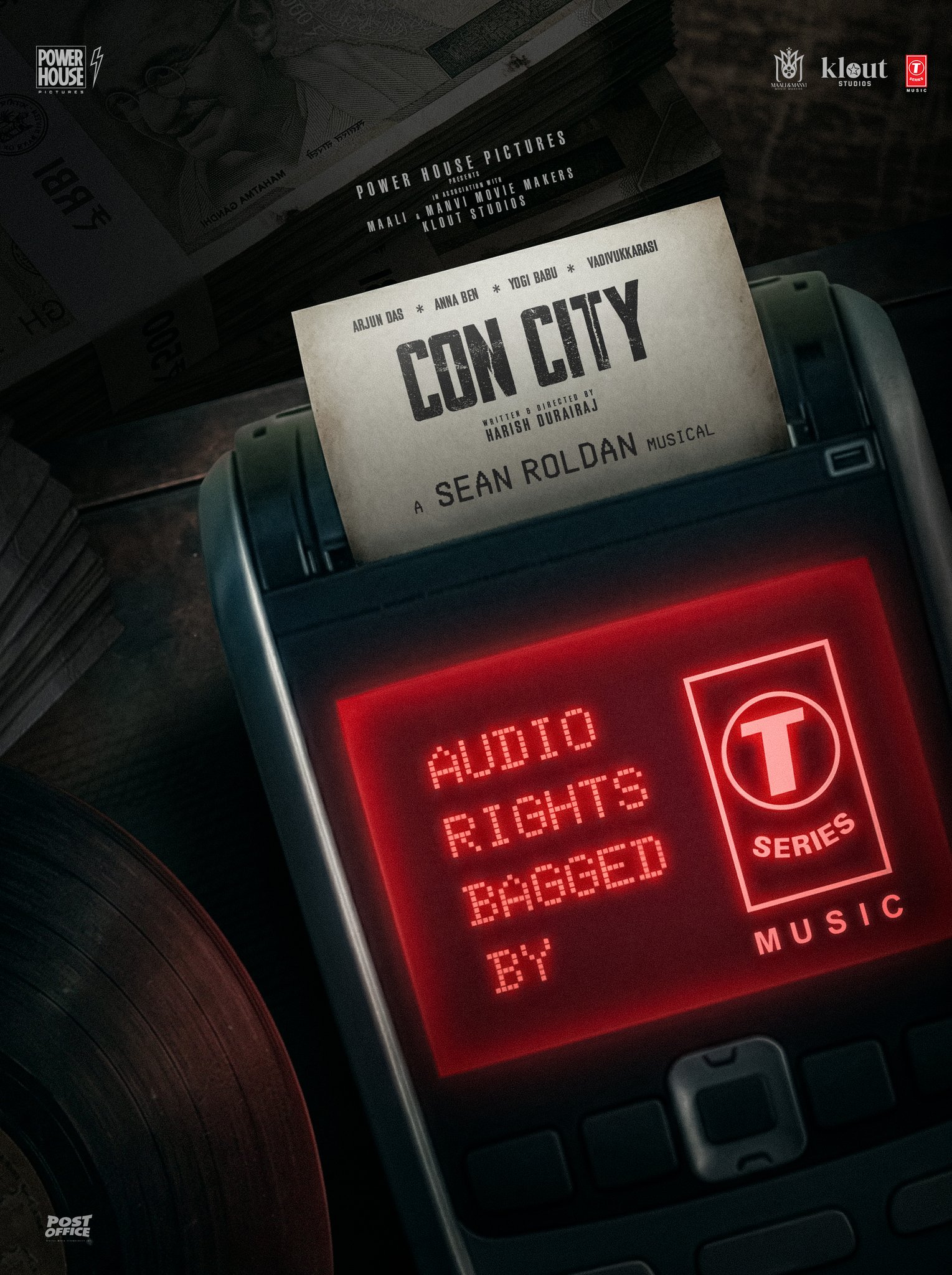 Con City audio rights T-Series music announcement