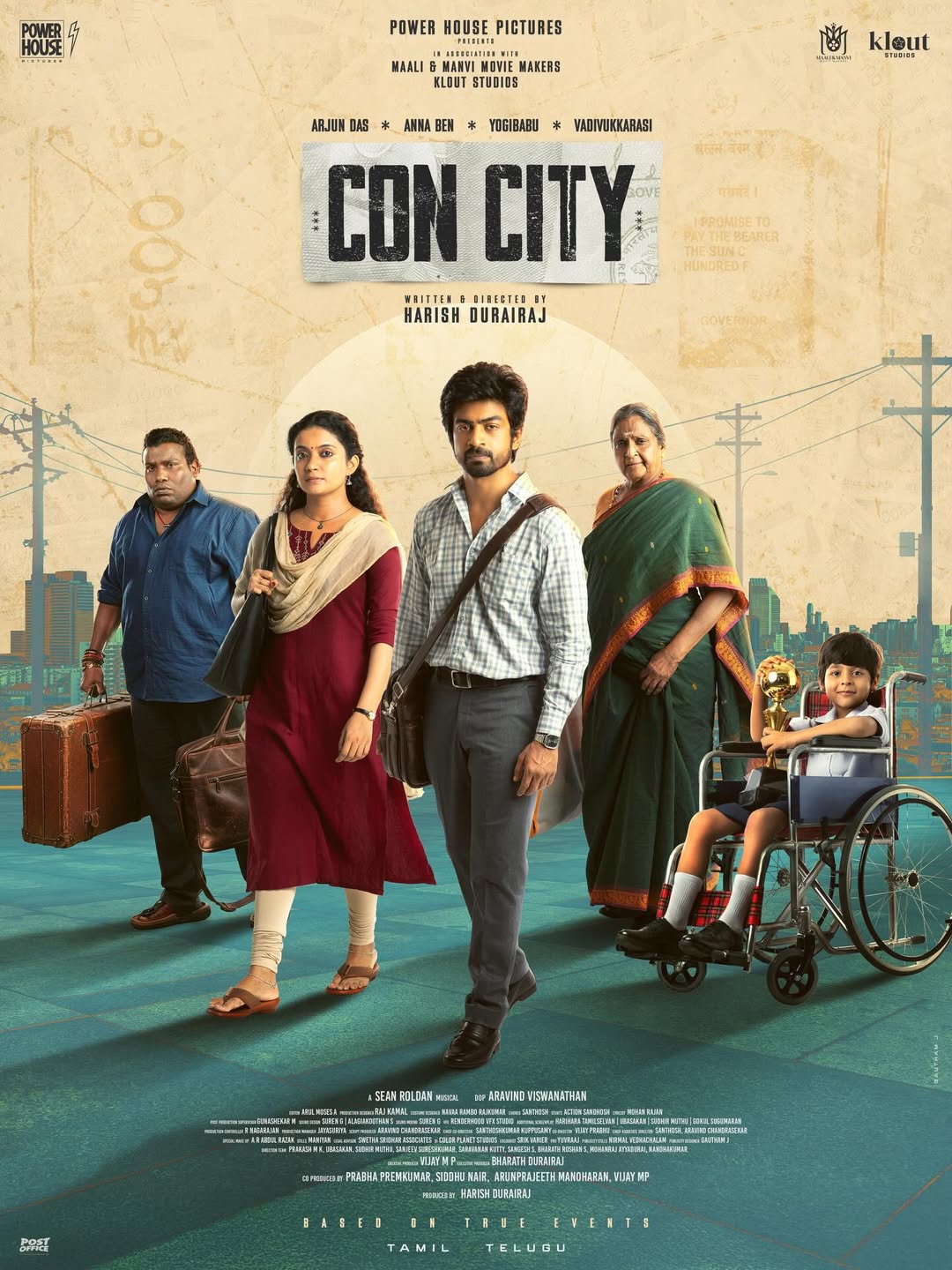 Con City title poster official first look