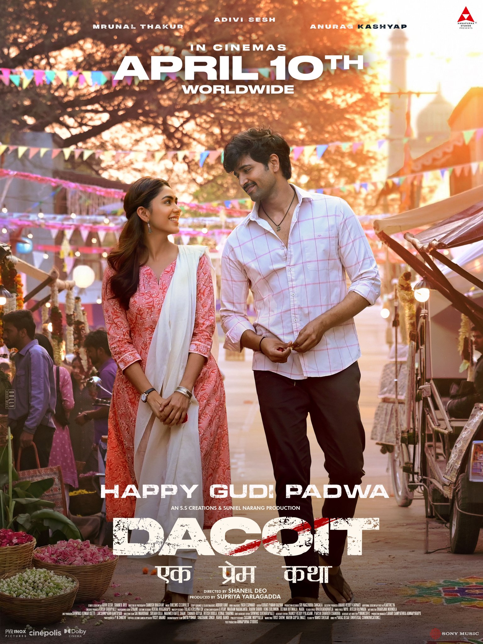 Dacoit release promotion with Gudi Padwa festive theme