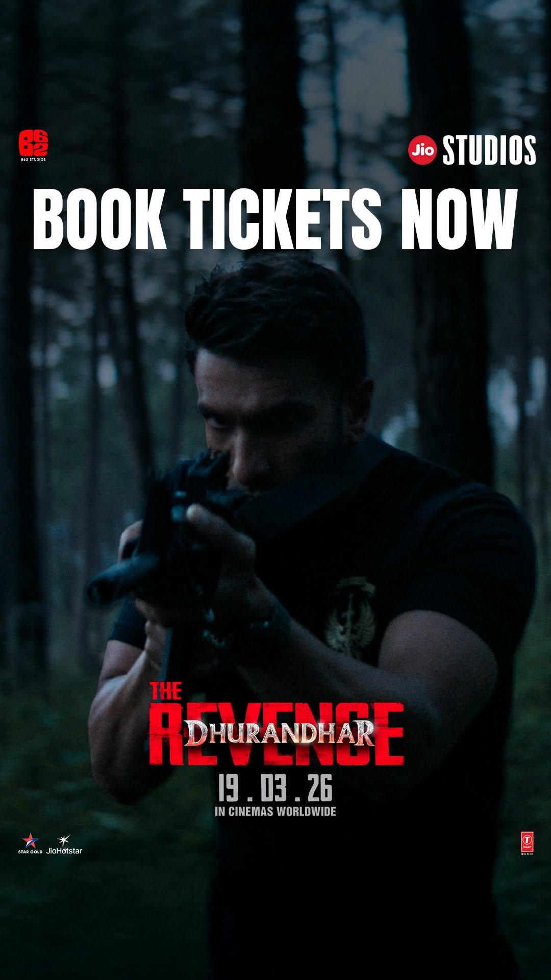 Dhurandhar The Revenge book tickets now poster