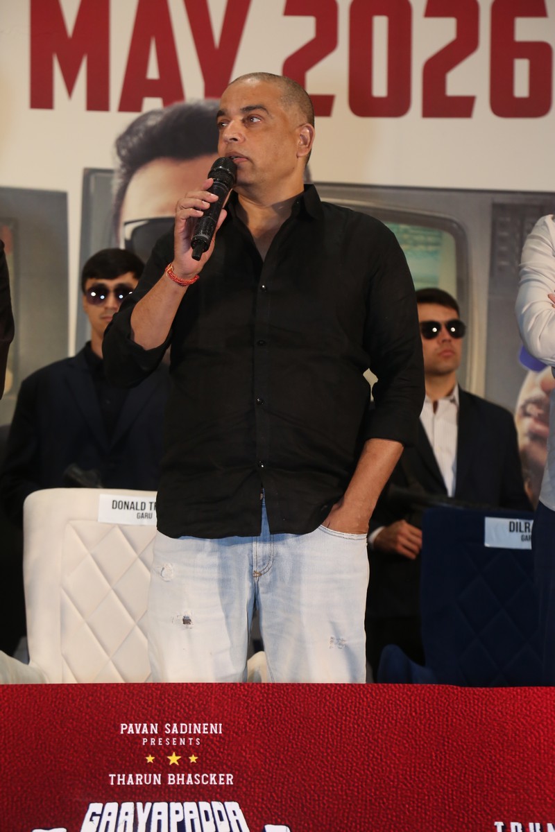 Dil Raju speaking at Gaayapadda Simham press meet