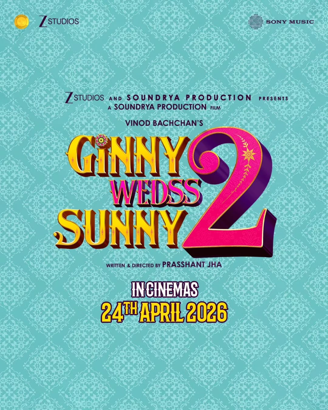 Ginny Weds Sunny 2 release date announcement poster