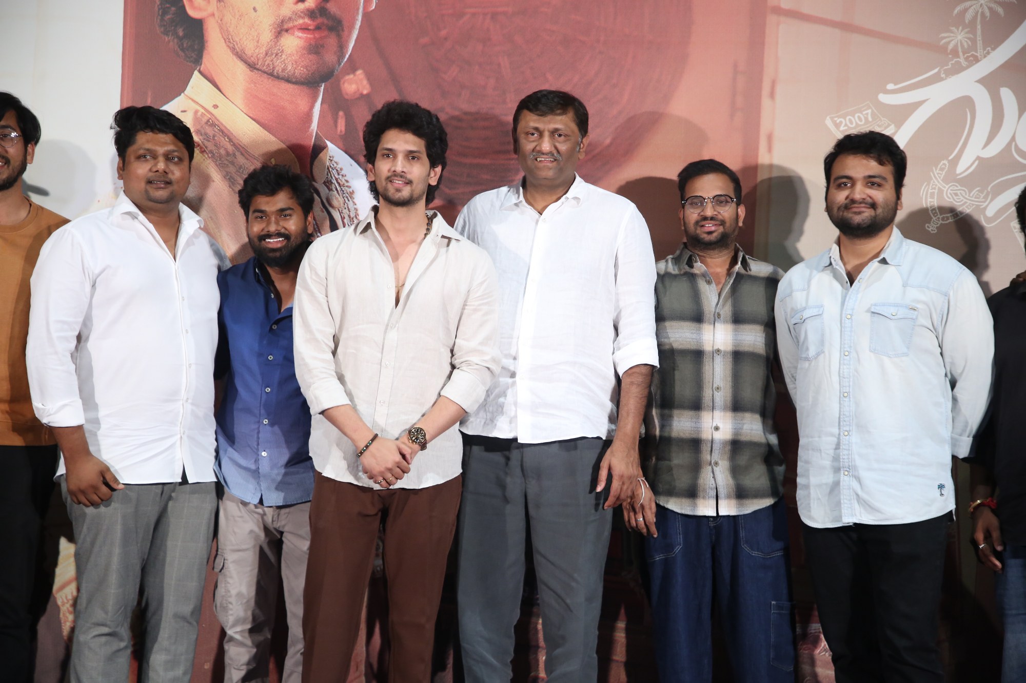 Sai Krishna Winod Gali Viraj Ashwin Naveen Yerneni group pose