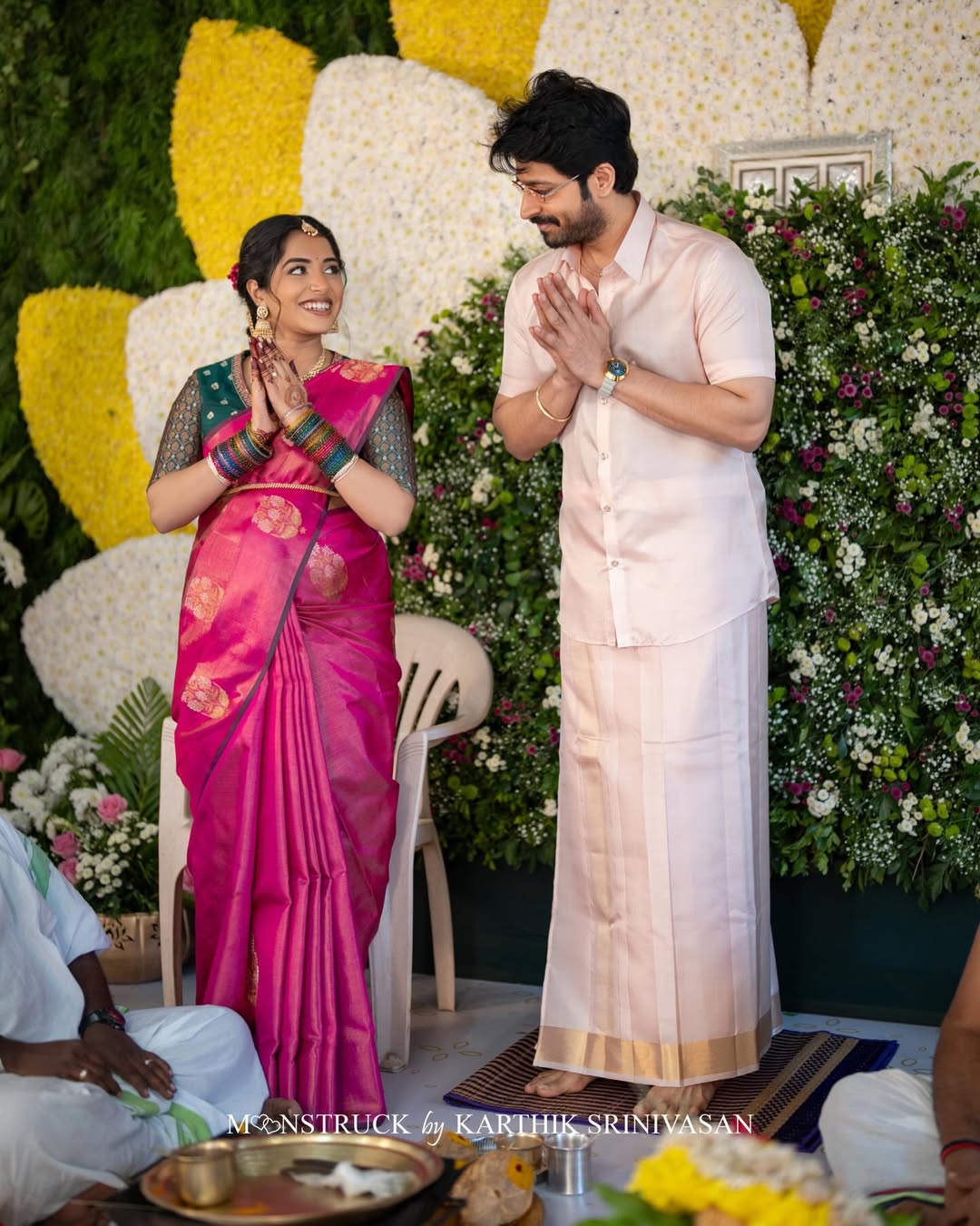 Harish Kalyan wife baby shower