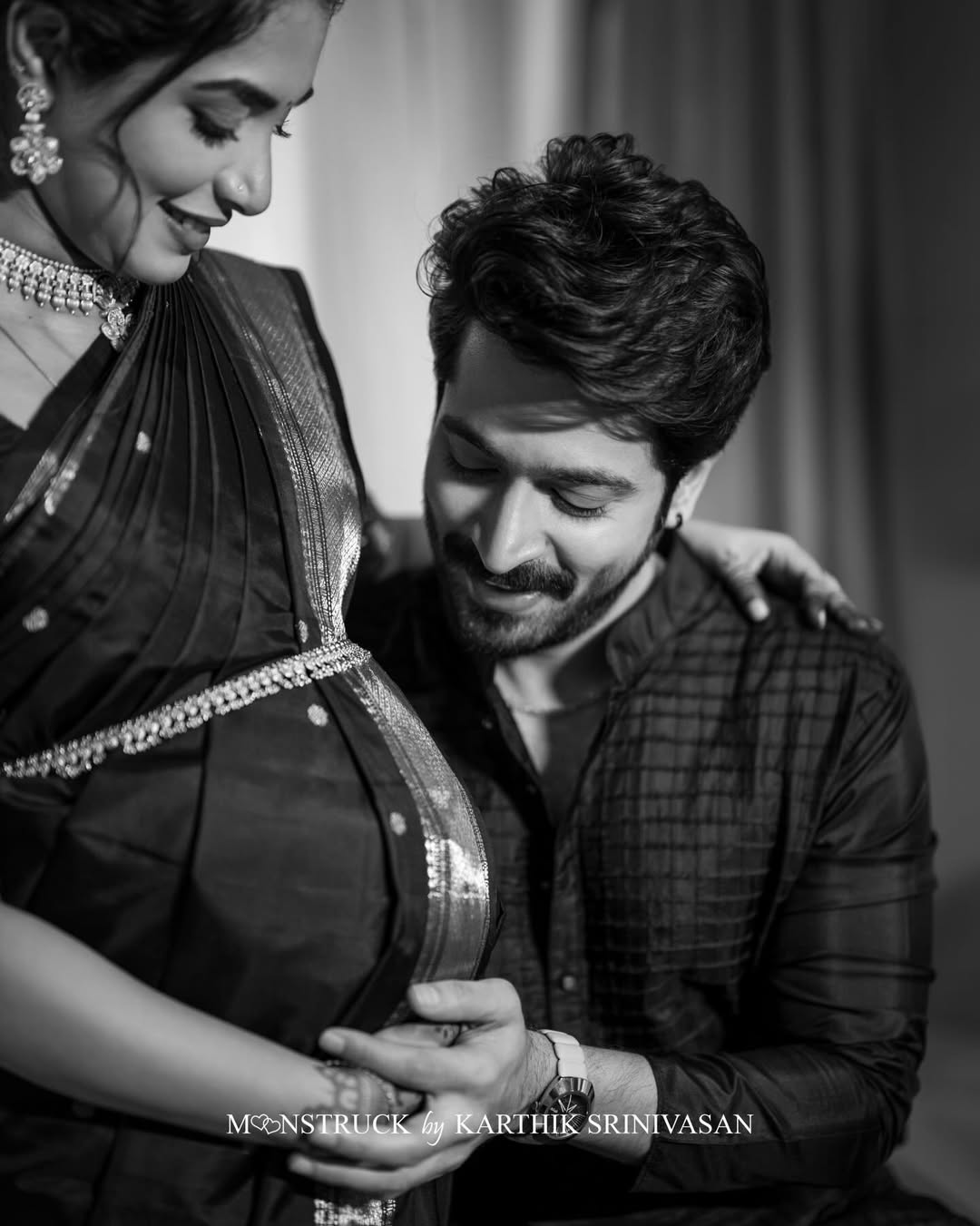 Harish Kalyan wife baby shower