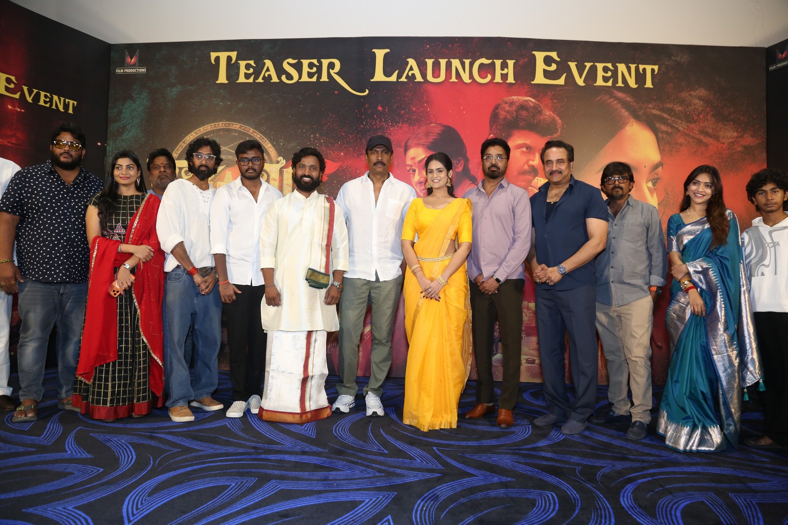 Kaamakhya cast crew with guest group photo