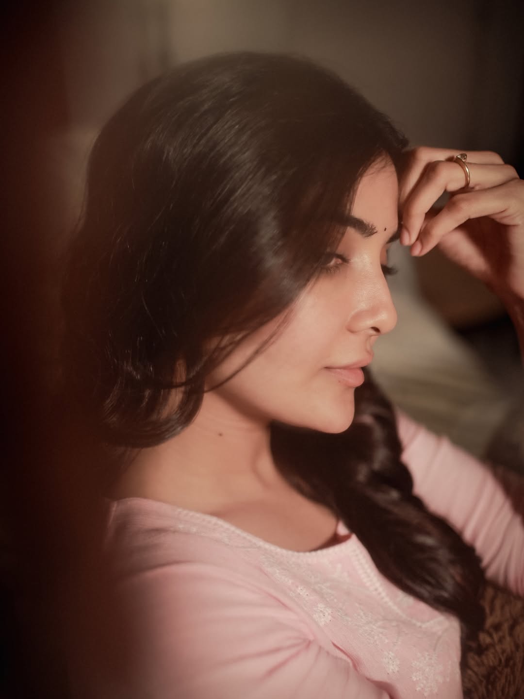 Madhuri Jain graceful outfit serene smile chic look