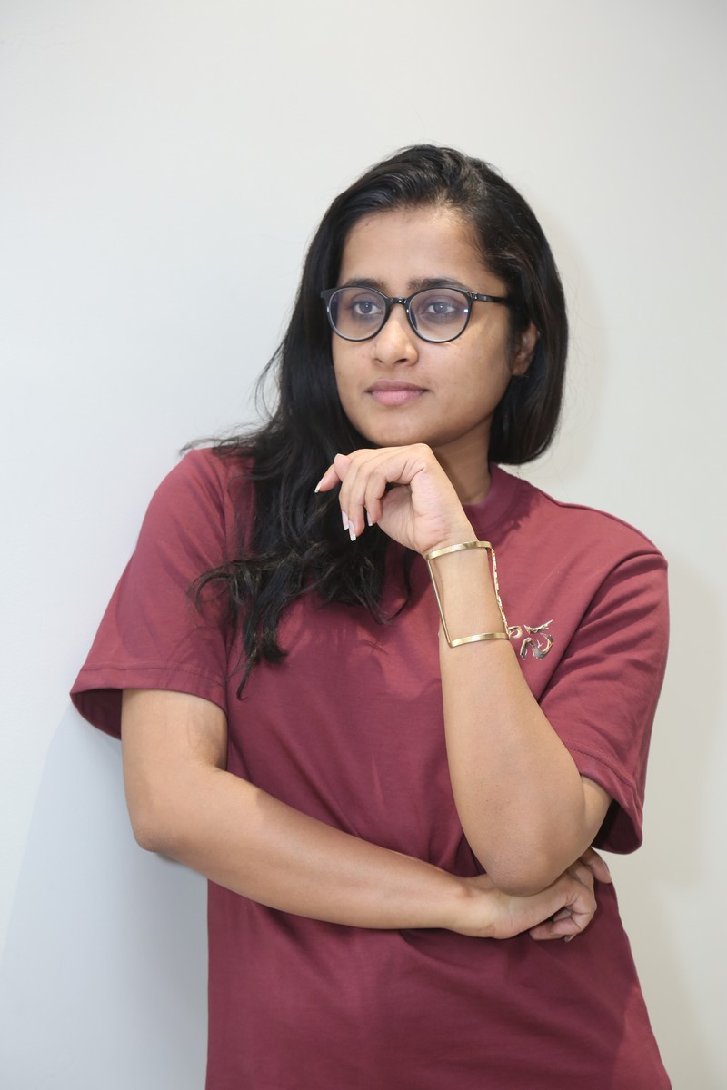 Manasa Sharma elegant outfit stylish confident modern look