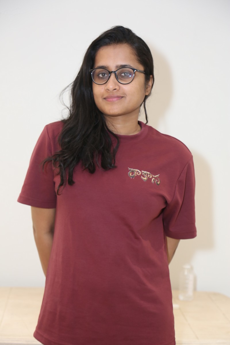 Manasa Sharma simple stylish outfit confident chic pose