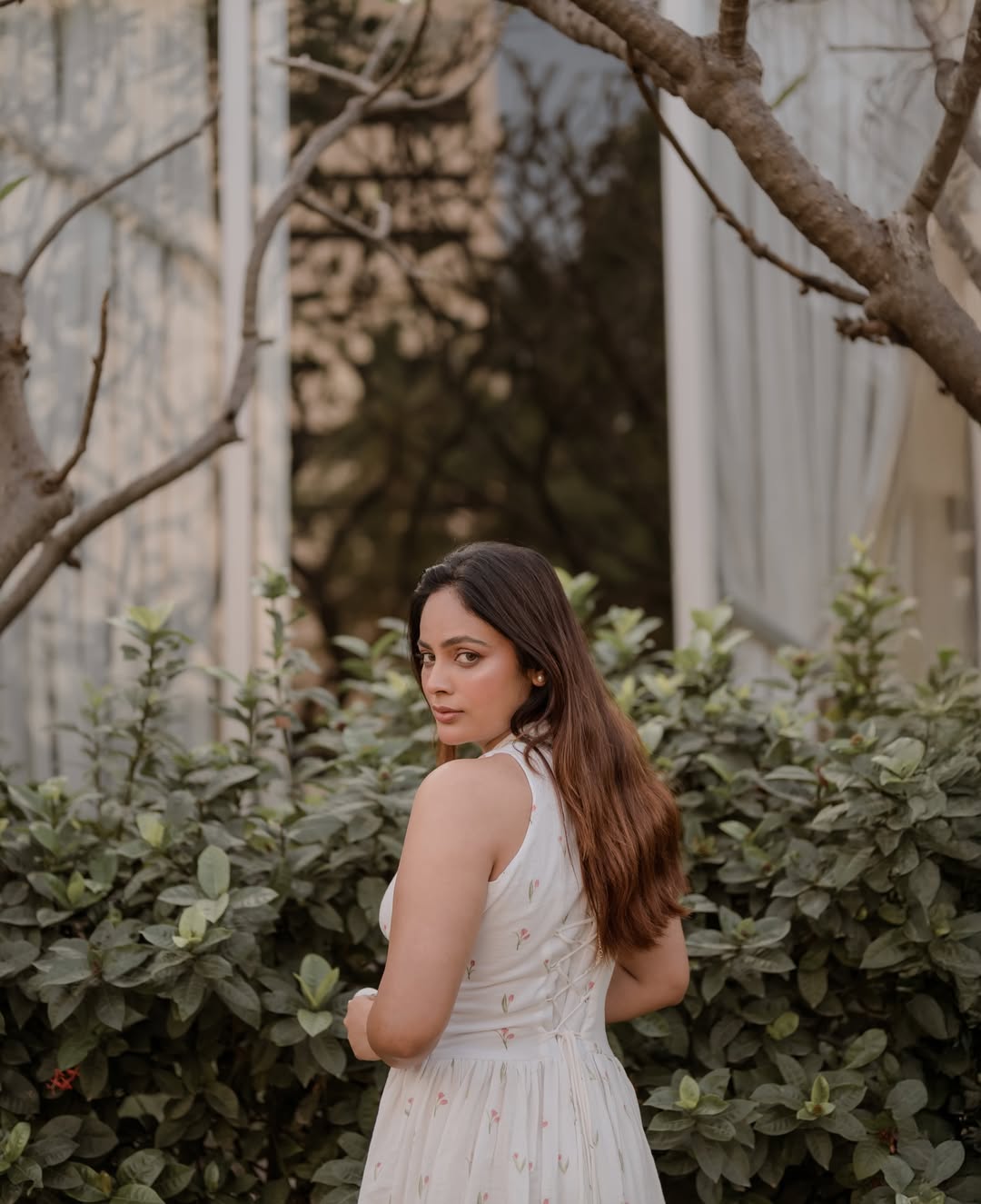 Nandita Swetha elegant outfit look with confident charm