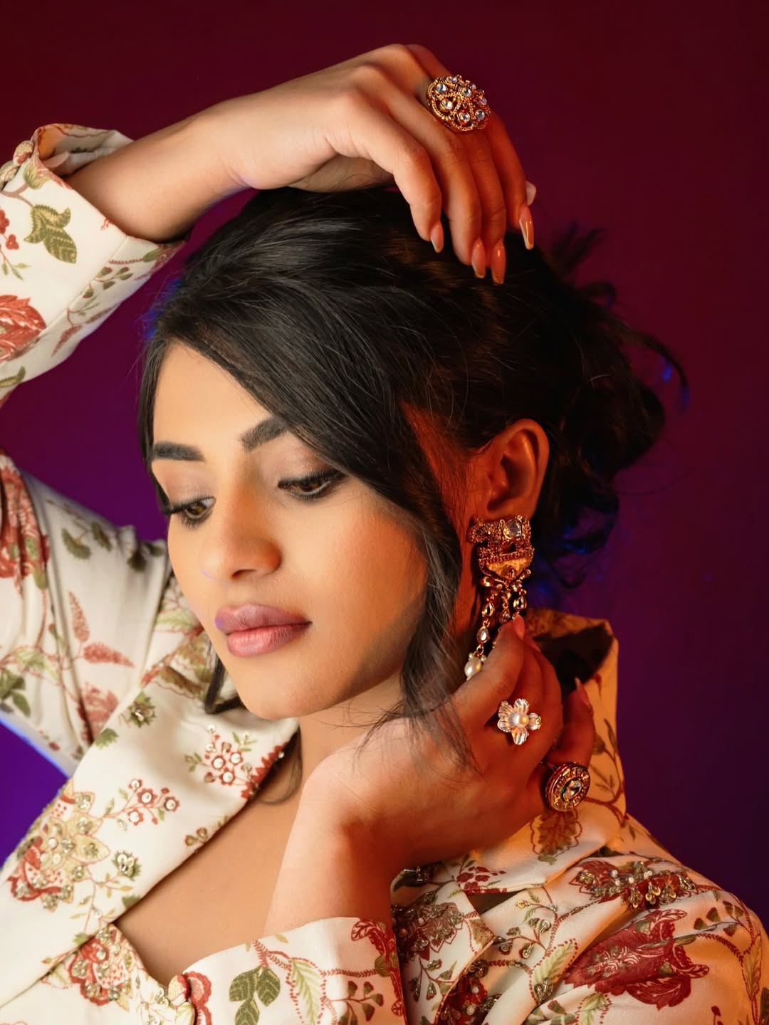 Nayan Sarika elegant jewelry glamorous style