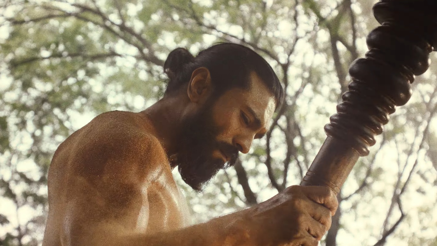 Ram Charan Peddi Pehelwan avatar intense glimpse look