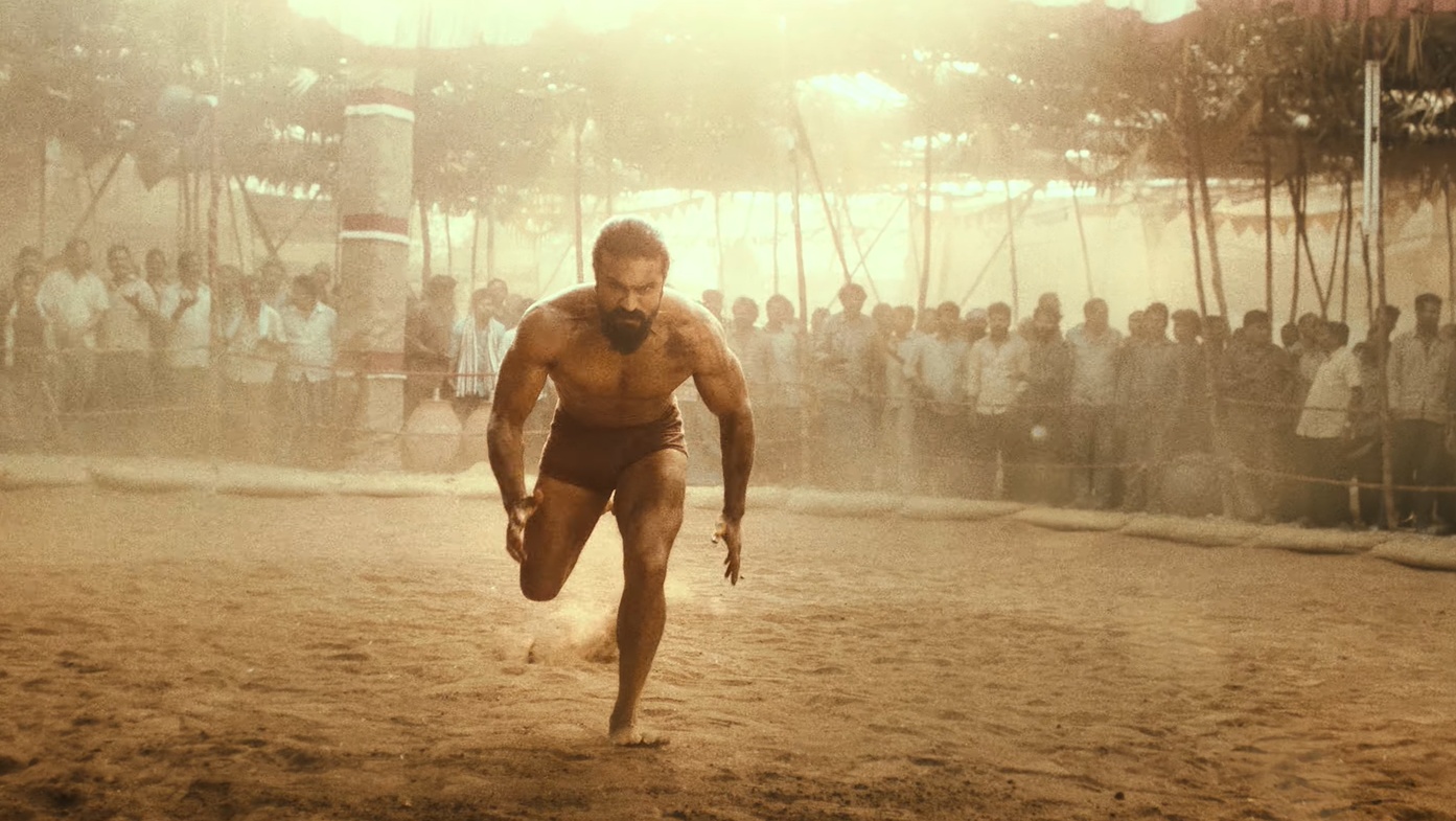 Ram Charan strong wrestler look Peddi Pehelwan