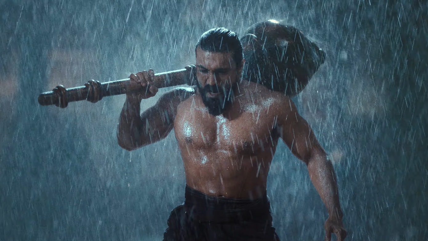 Ram Charan beast transformation Peddi Pehelwan role