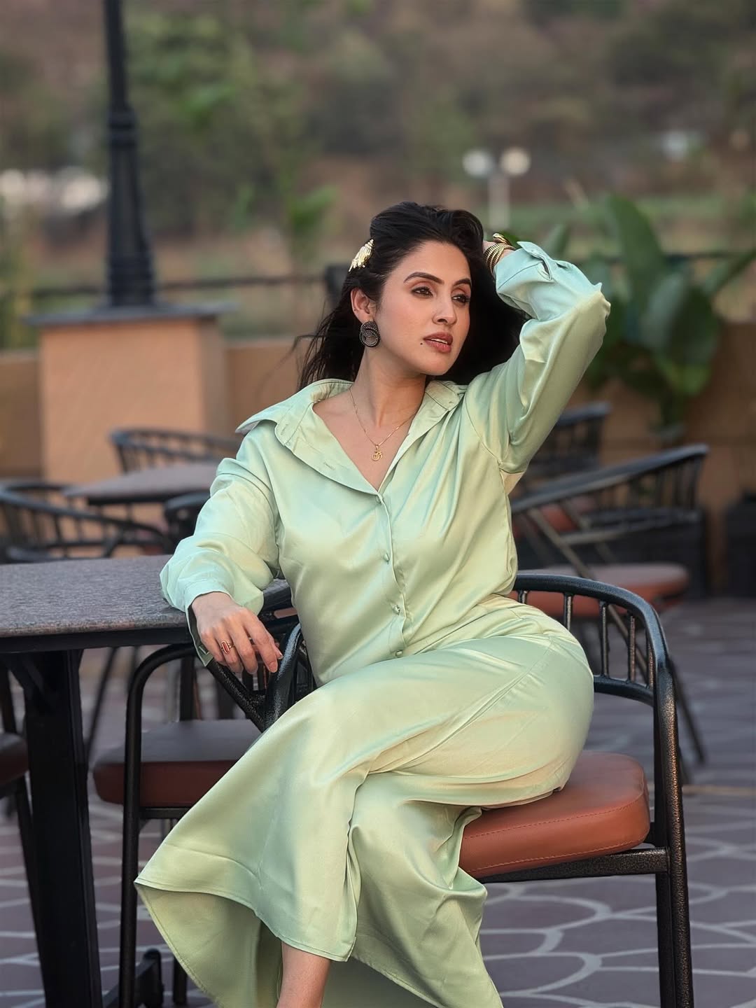 Priyanka Kholgade pastel style blending comfort and couture look