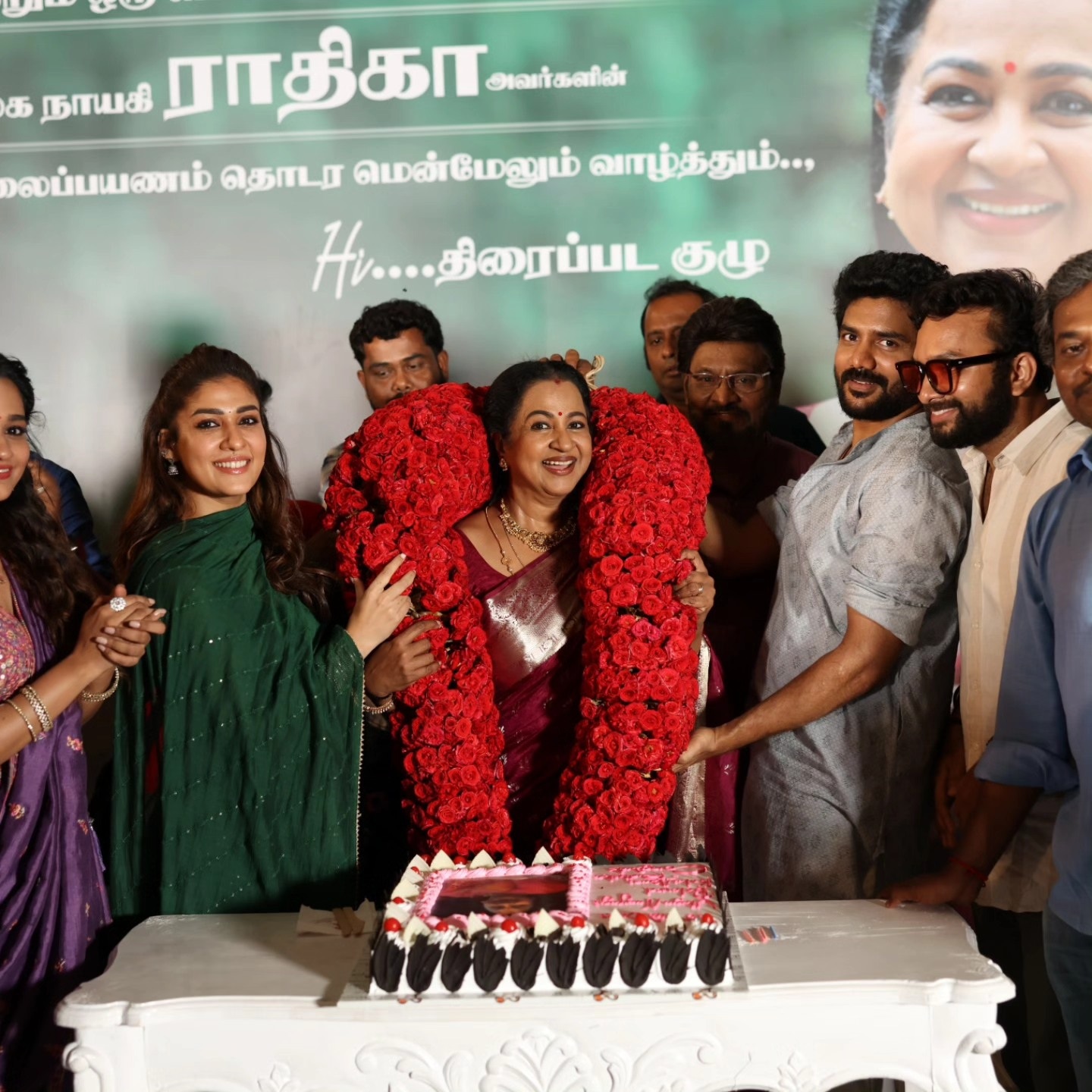 Radhika Sarathkumar Celebrates 49 Years in Cinema; ‘Hi’ Set Photos Go Viral