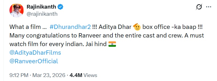 Rajinikanth’s Viral Reaction Steals the Spotlight