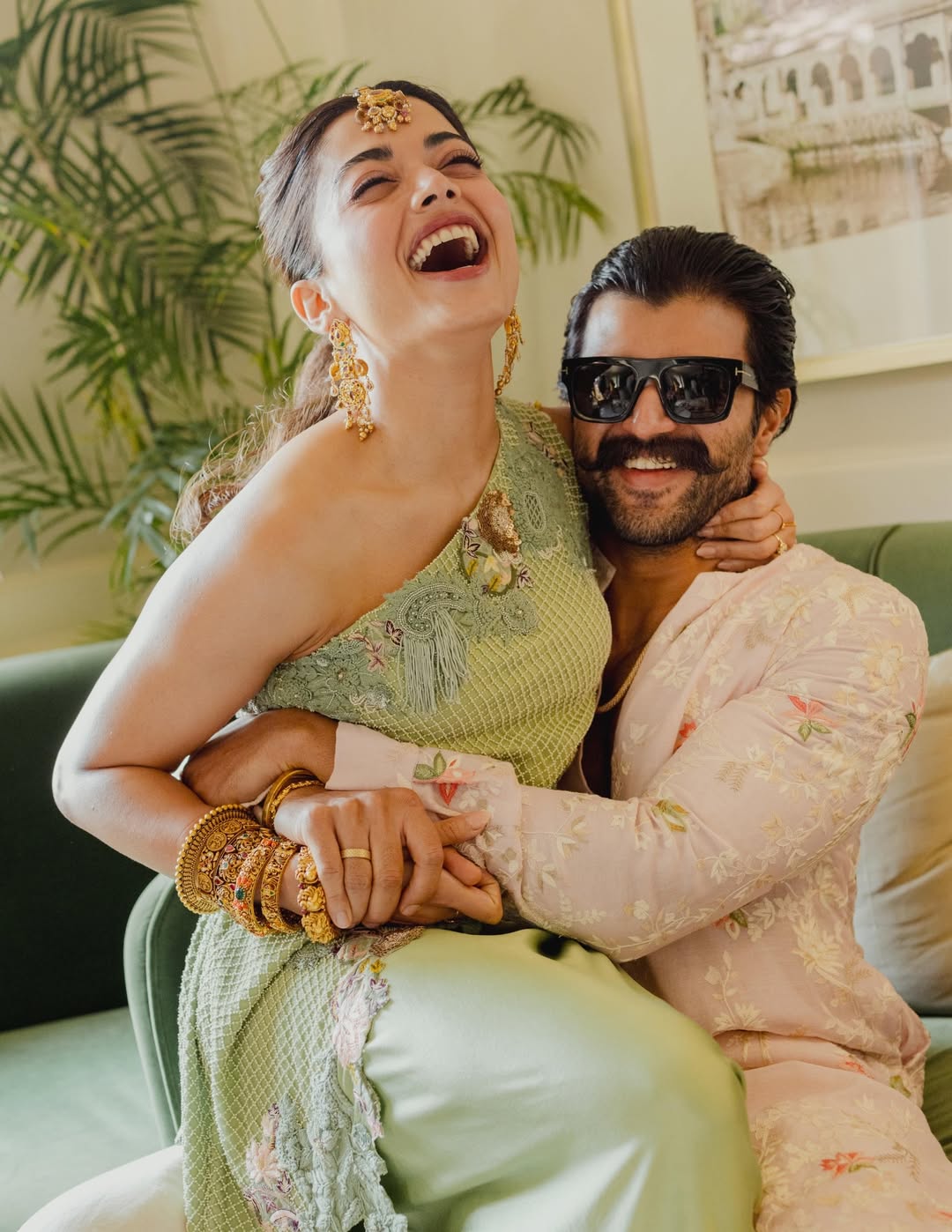 Rashmika Mandanna and Vijay Deverakonda Haldi Photos: The Pictures Everyone is Talking About their Love