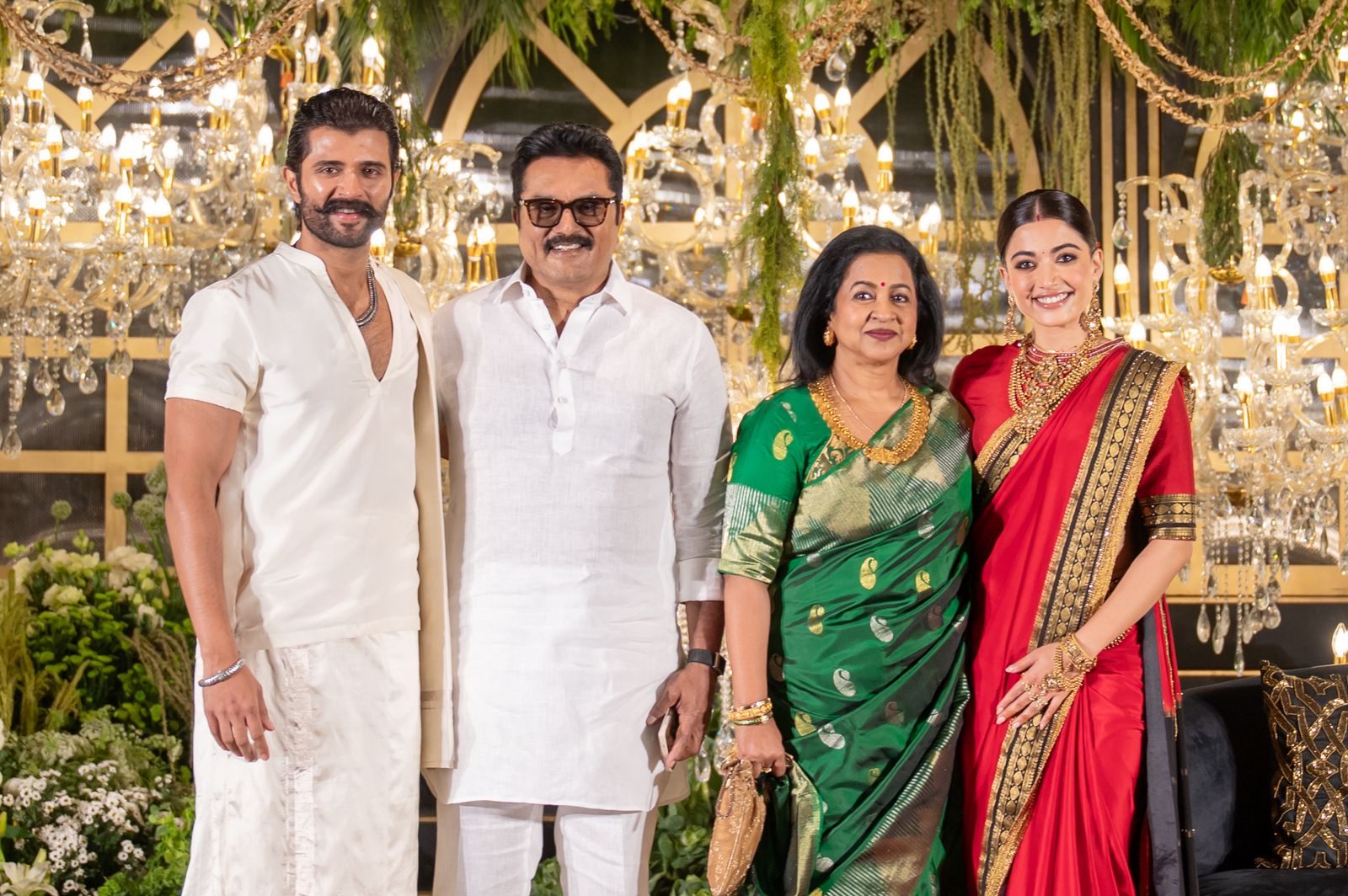 Rashmika Mandanna–Vijay Deverakonda Grand Reception Photos Go Viral