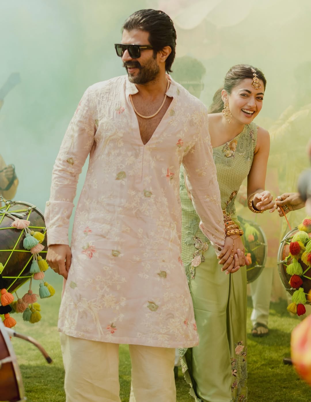 Vijay Deverakonda Keeps It Stylish In Floral Kurta