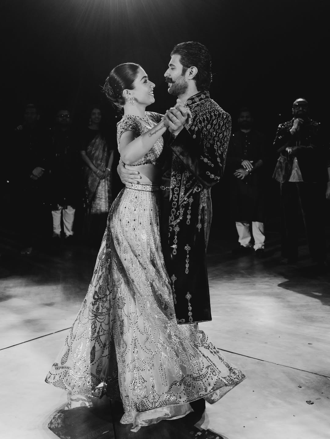 Vijay Deverakonda’s Regal Sangeet Style