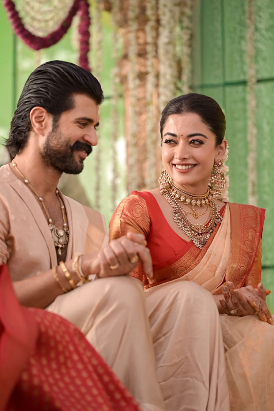 Rashmika’s Elegant Traditional Look