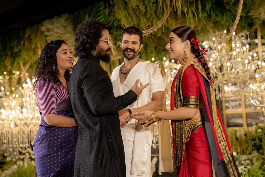 Rashmika Mandanna–Vijay Deverakonda Grand Reception Photos Go Viral