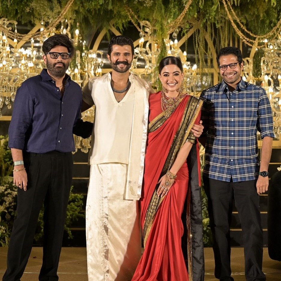Rashmika Mandanna–Vijay Deverakonda Grand Reception Photos Go Viral