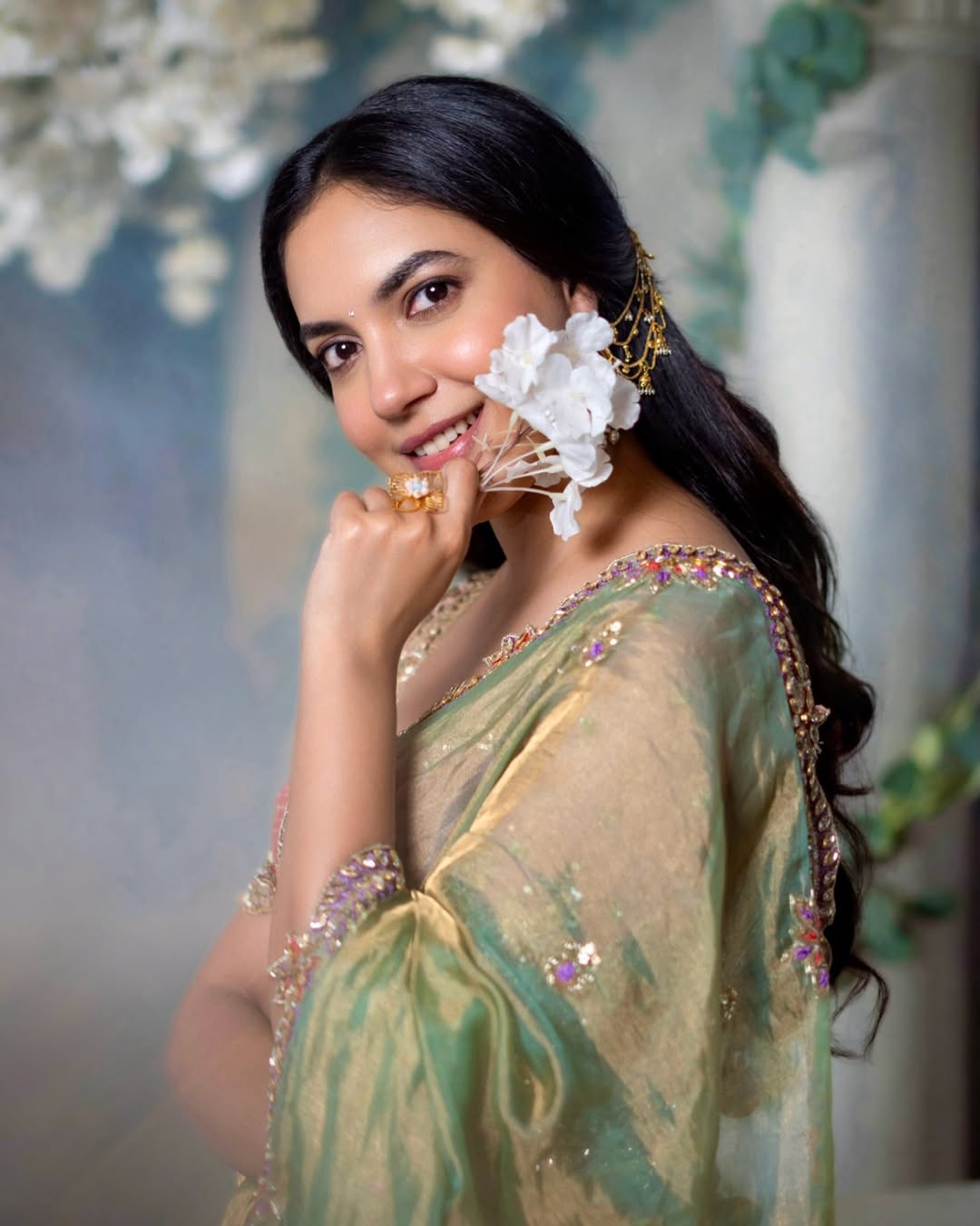 Ritu Varma elegant look traditional stylish sparkling appearance