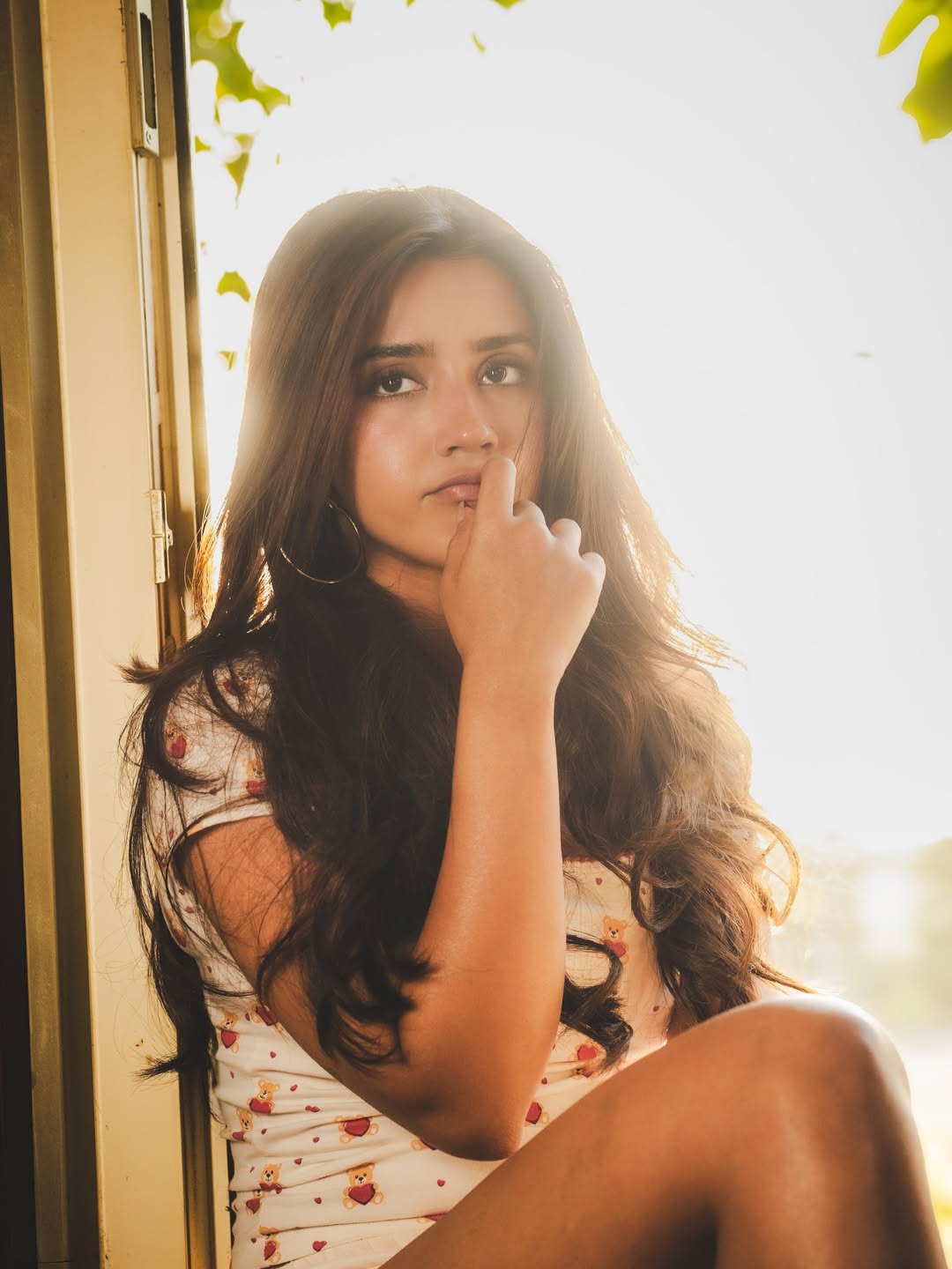 Roshni Walia confident stylish pose charming outfit look