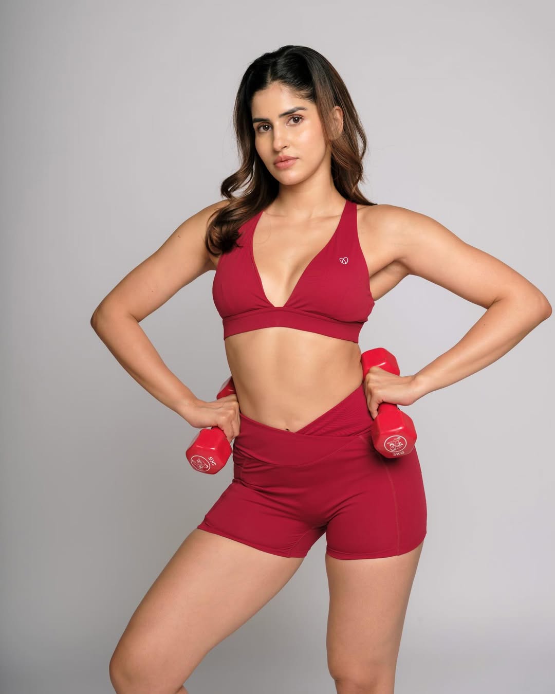 Outfit Breakdown: Red Hot Athleisure Energy