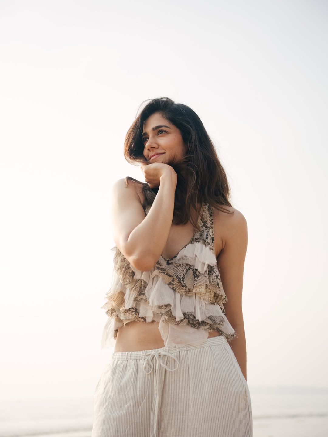 Simran Choudhary chic outfit with playful vibe