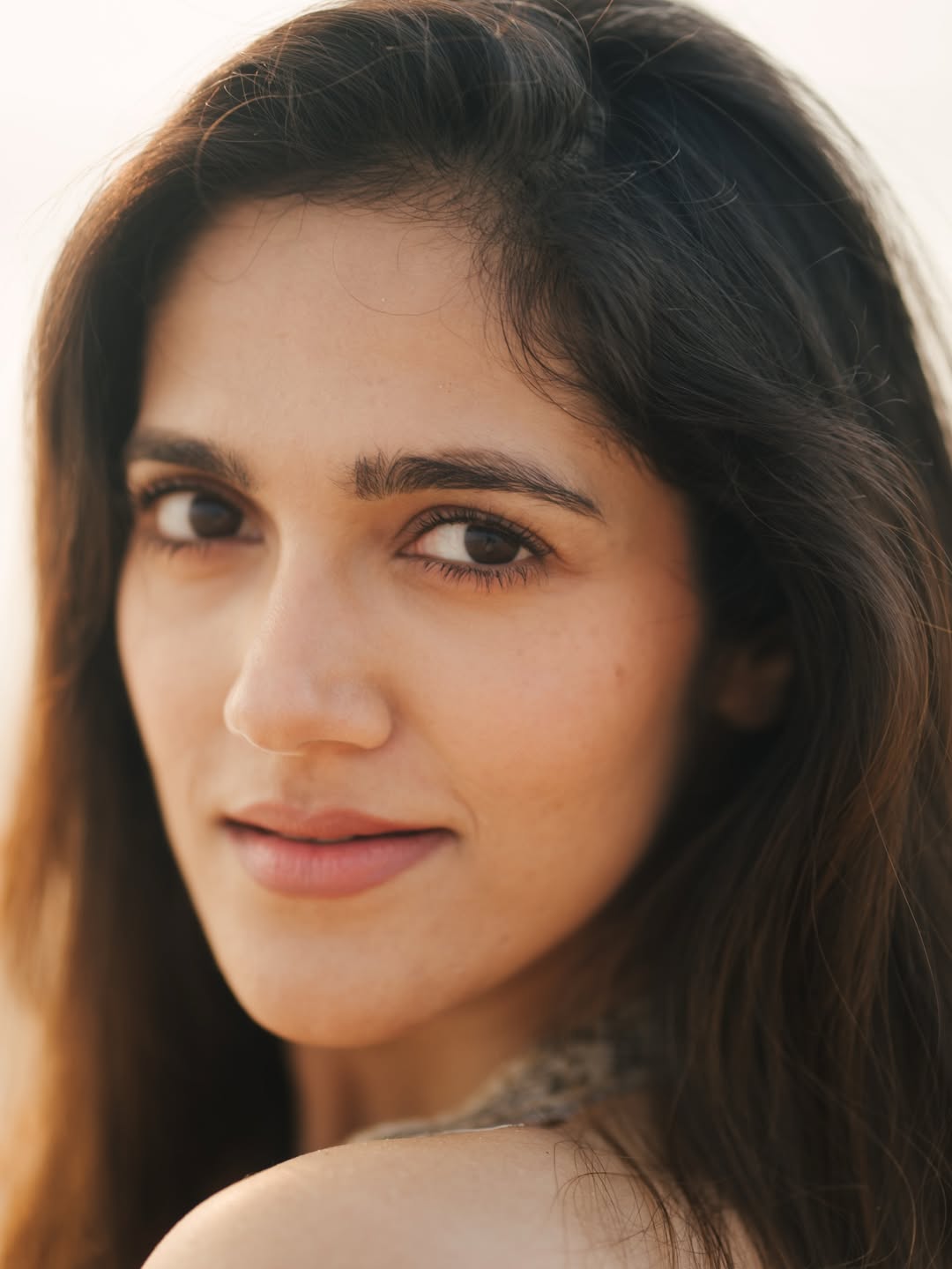 Simran Choudhary captivating style with charming smile