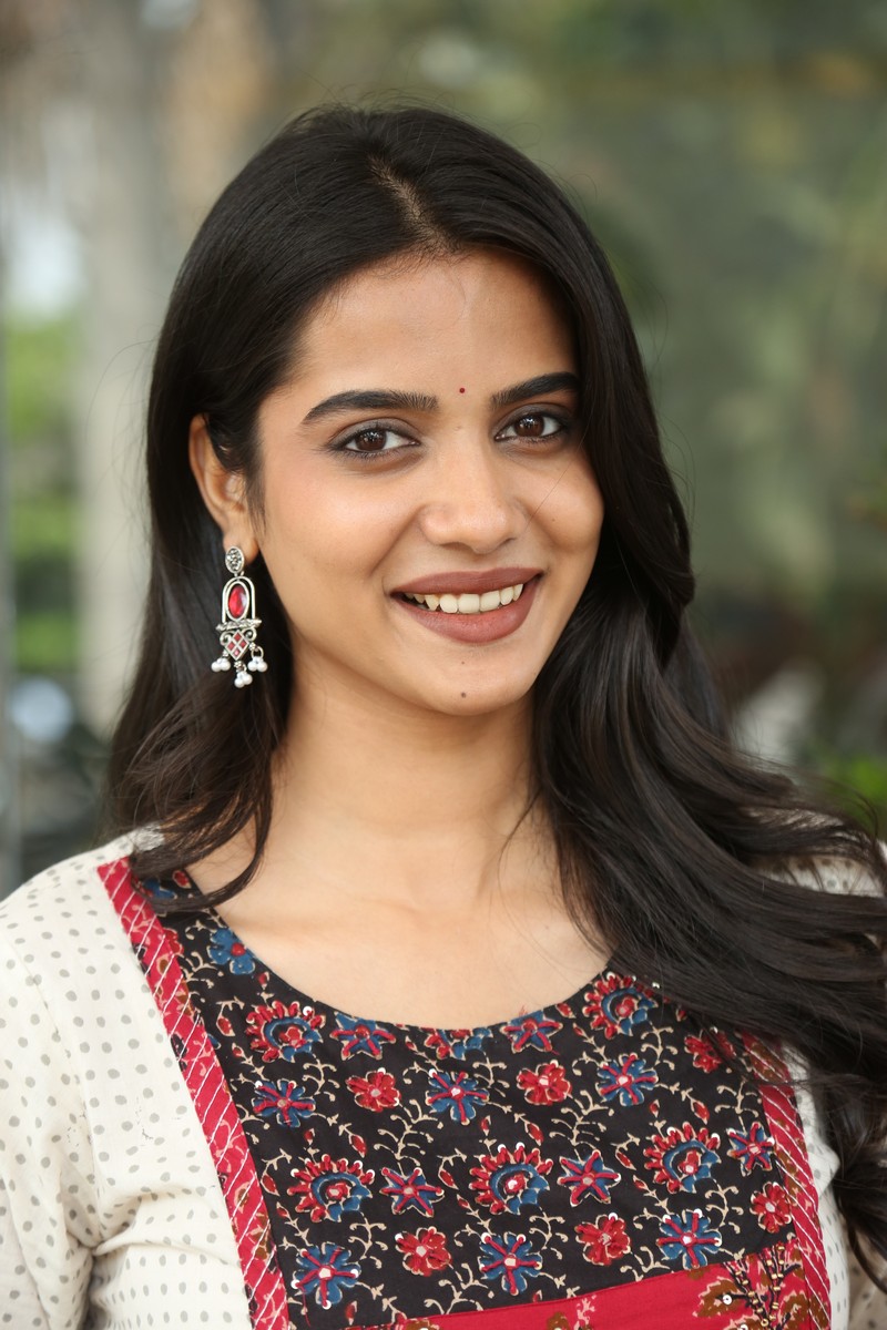 Sri Gouri Priya elegant traditional outfit with modern stylish flair