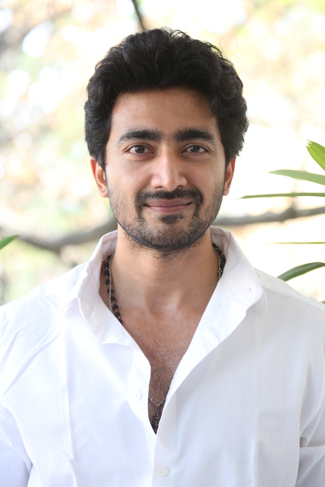 Srinath Maganti suave pose with subtle stubble