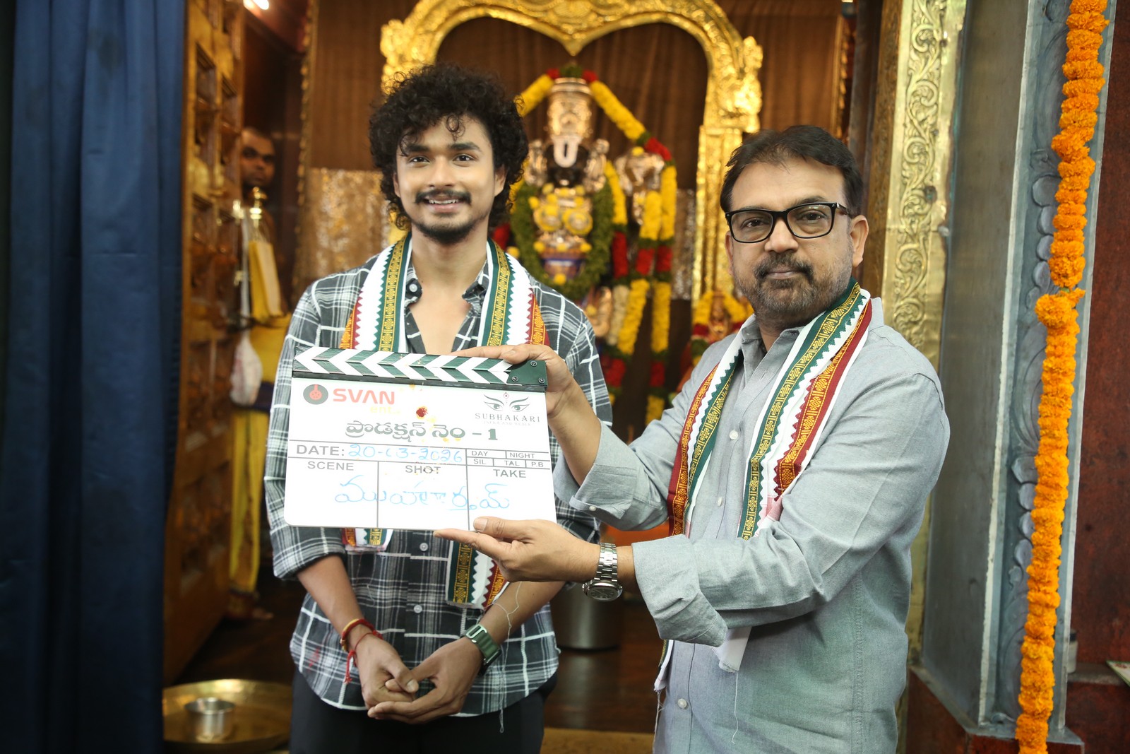 Subh muhurat clap ceremony at production launch