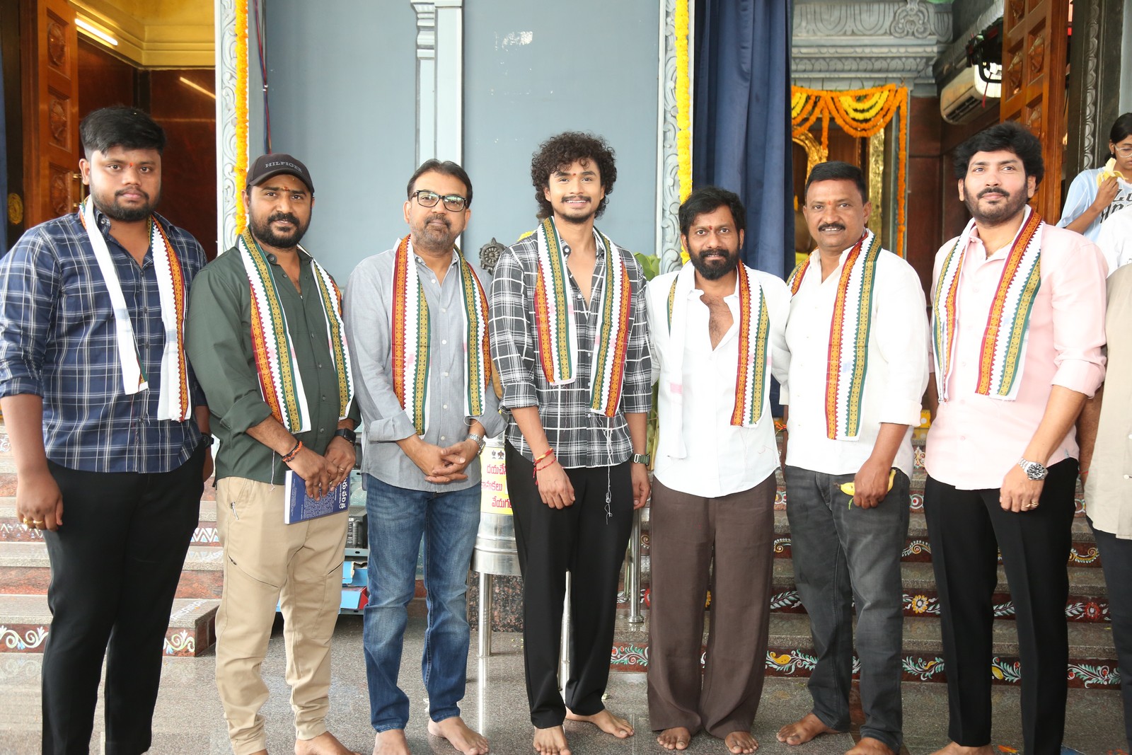 Guests  attend at opening event