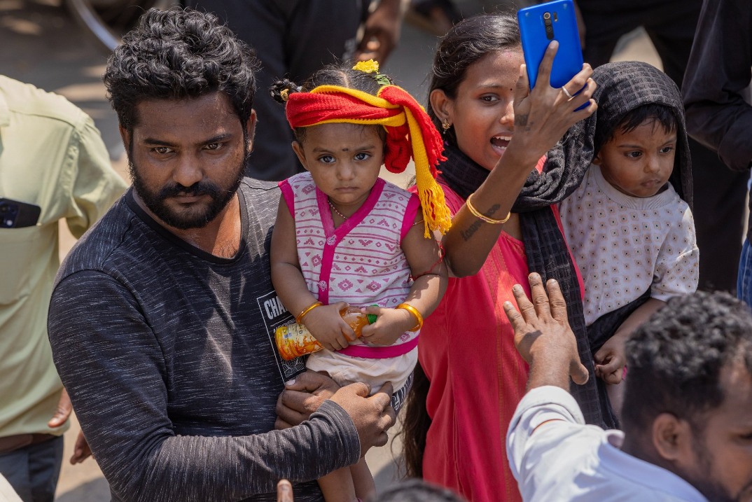 TVK Leader Vijay Campaign Stills