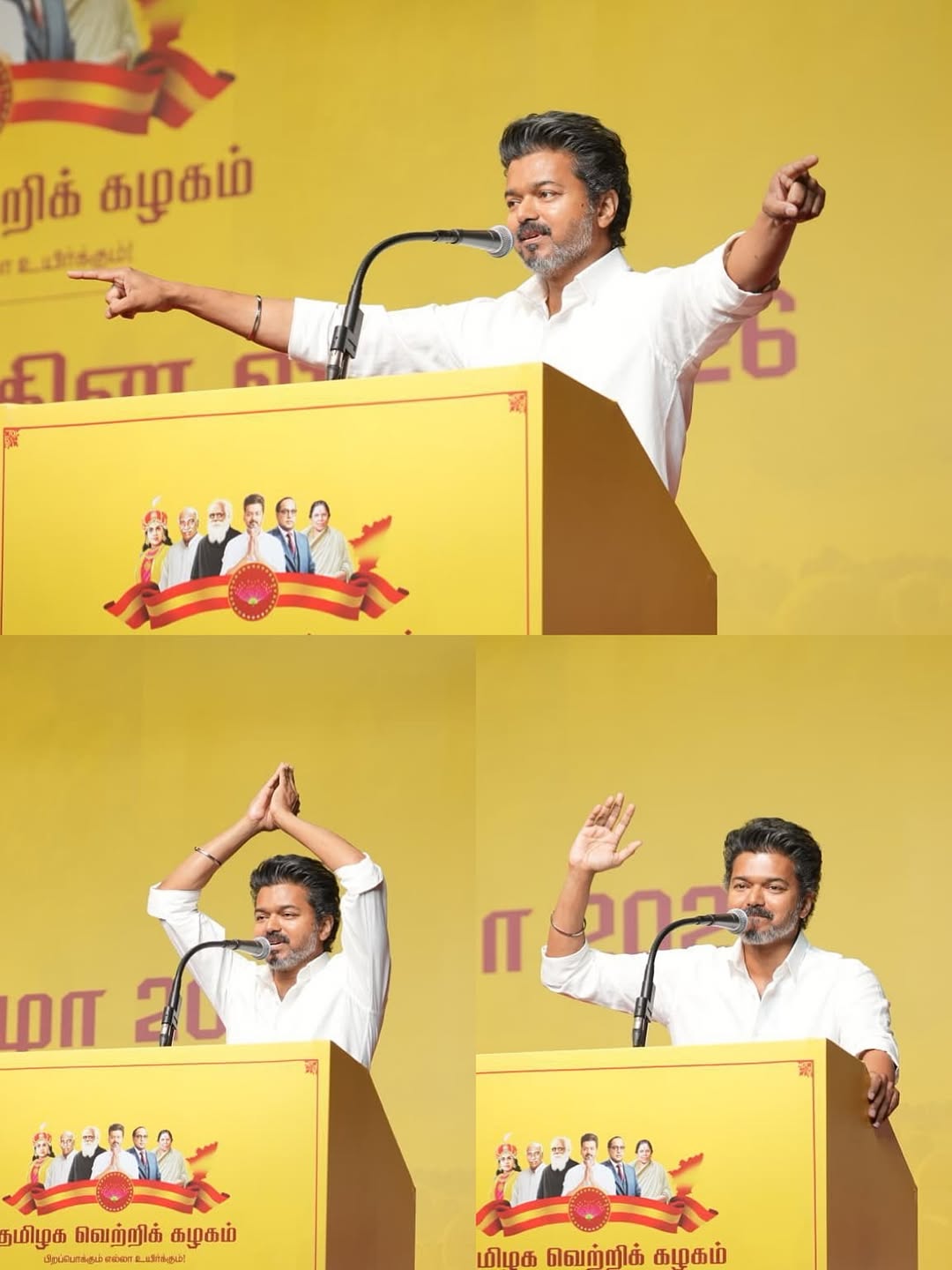 TVK Vijay at Women’s Day 2026 Celebration – Thalapathy’s Stunning Photos Go Viral