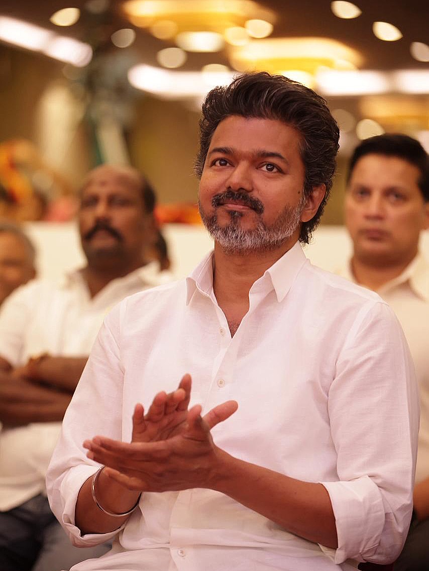 TVK Vijay at Women’s Day 2026 Celebration – Thalapathy’s Stunning Photos Go Viral