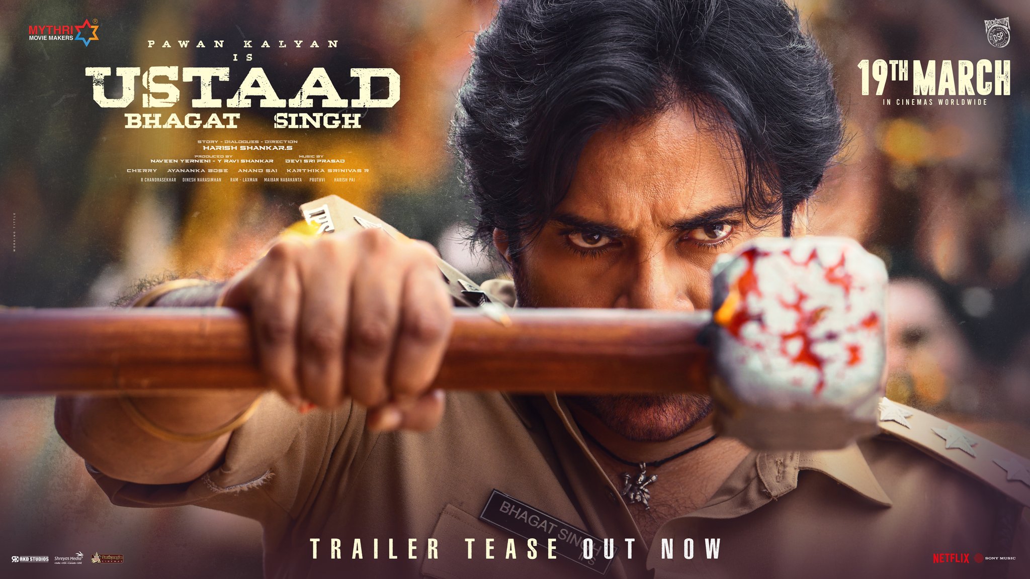 Ustaad Bhagat Singh trailer tease released