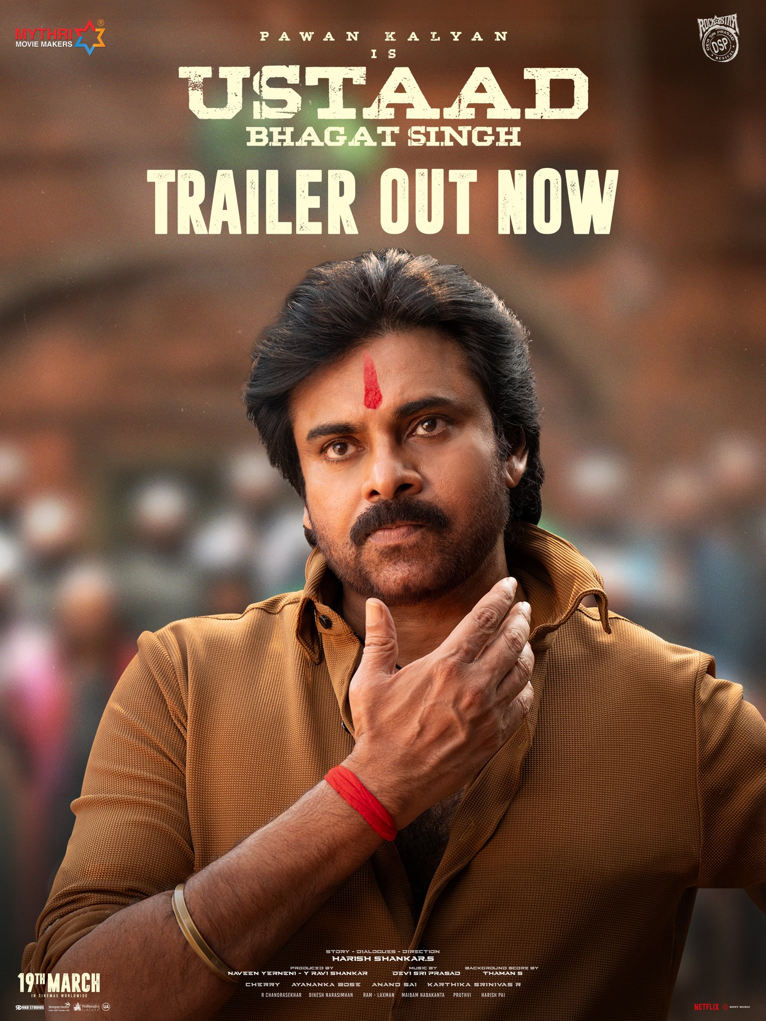 Ustaad Bhagat Singh official trailer release announcement