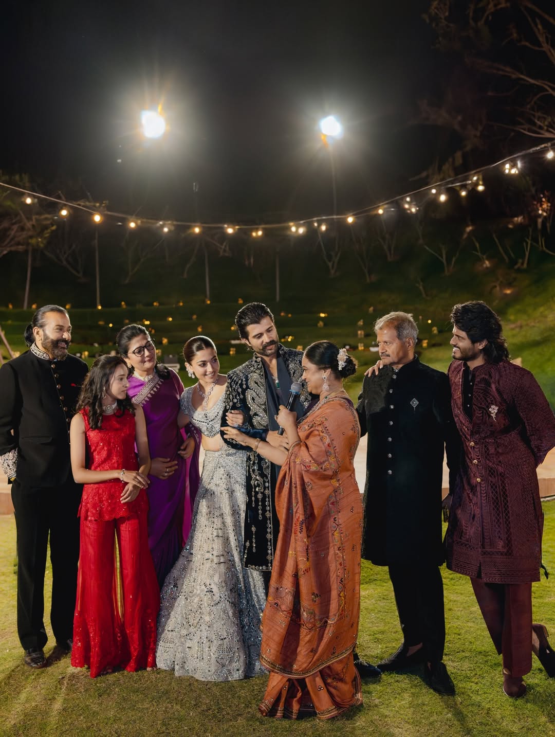 Vijay Deverakonda – Rashmika Mandanna Sangeet Night Photos