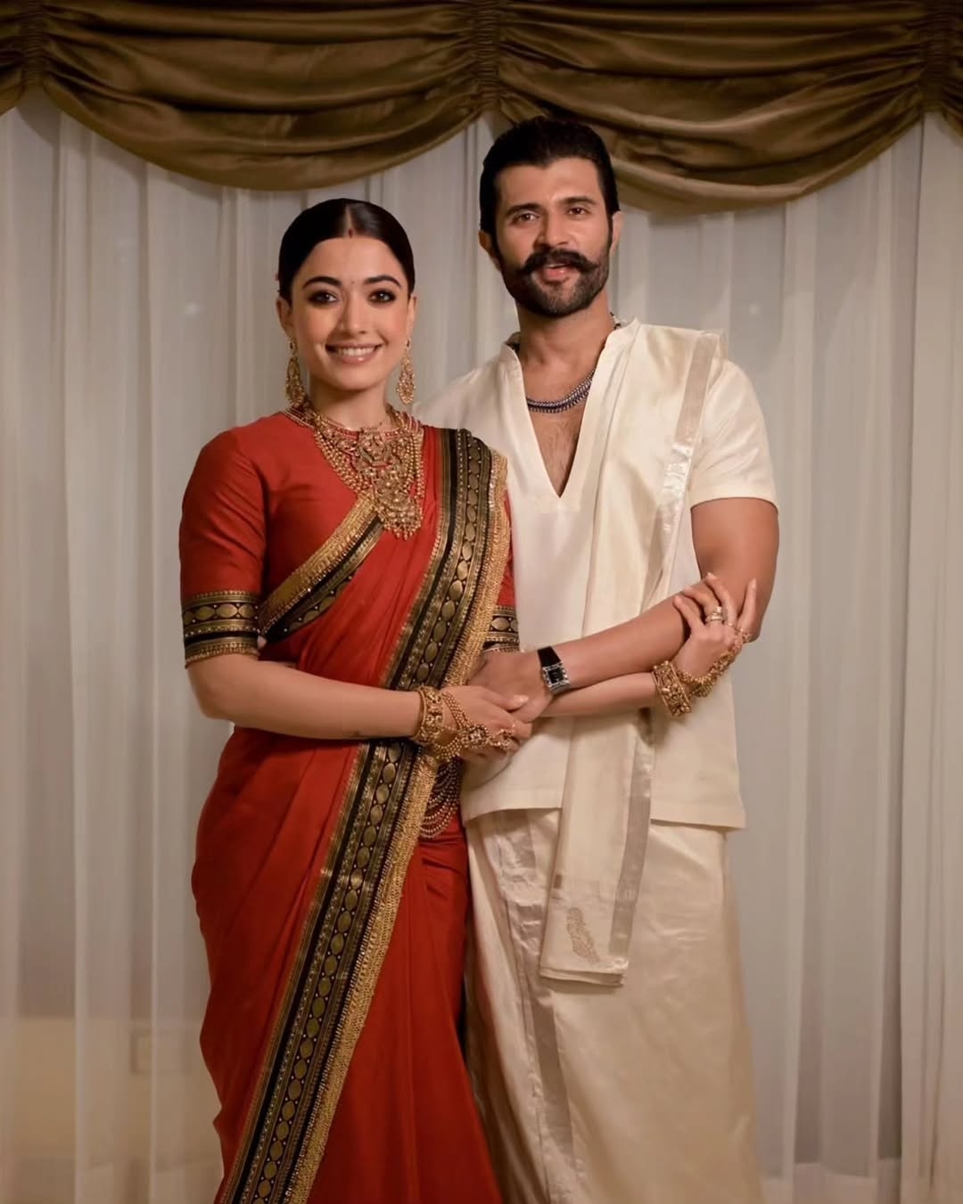 Vijay Deverakonda–Rashmika Mandanna Reception Photos: Inside the Grand Celebration in Hyderabad