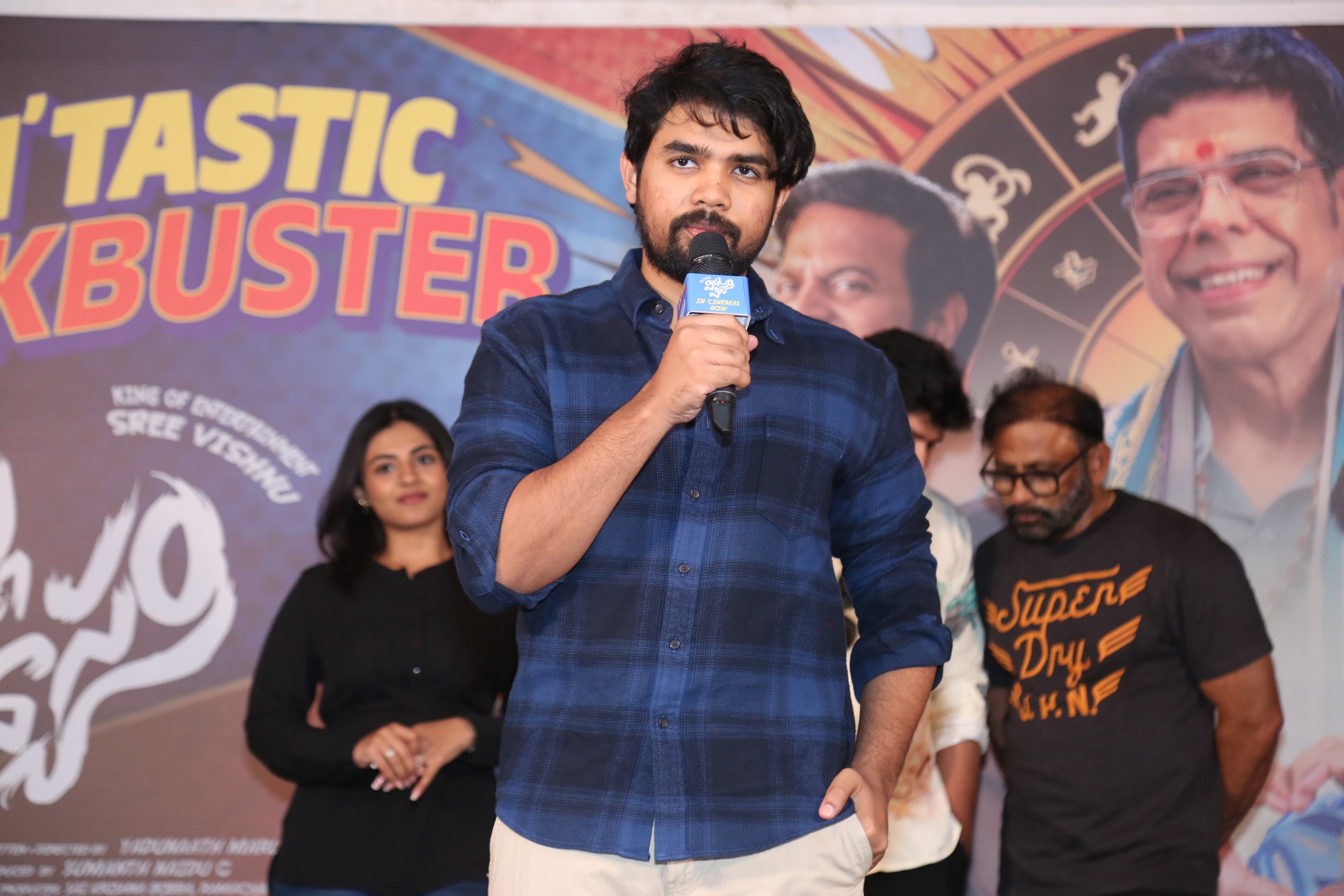 Sumanth Naidu addressing media