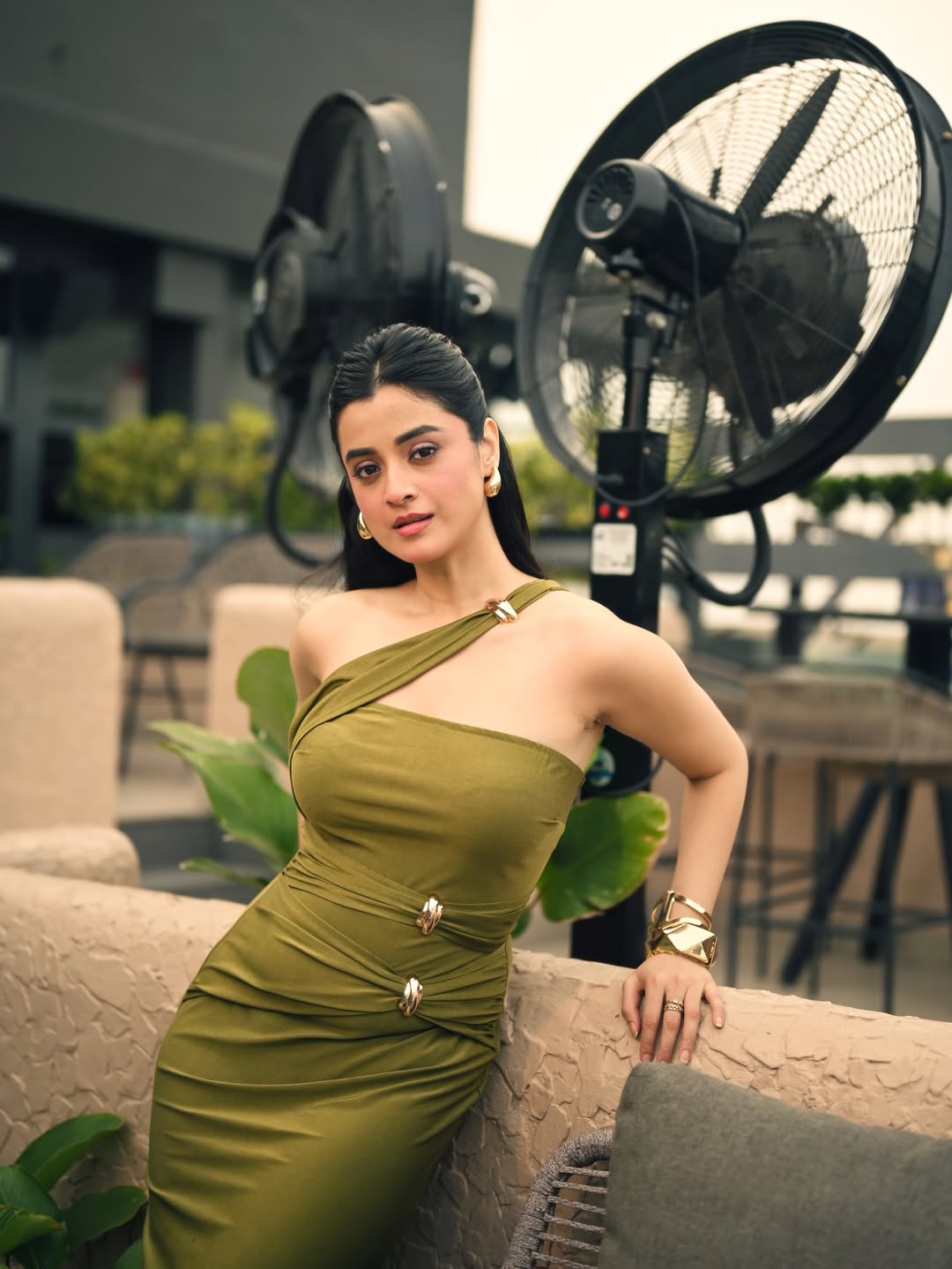 Darshana Banik bold dress confident pose stylish appearance