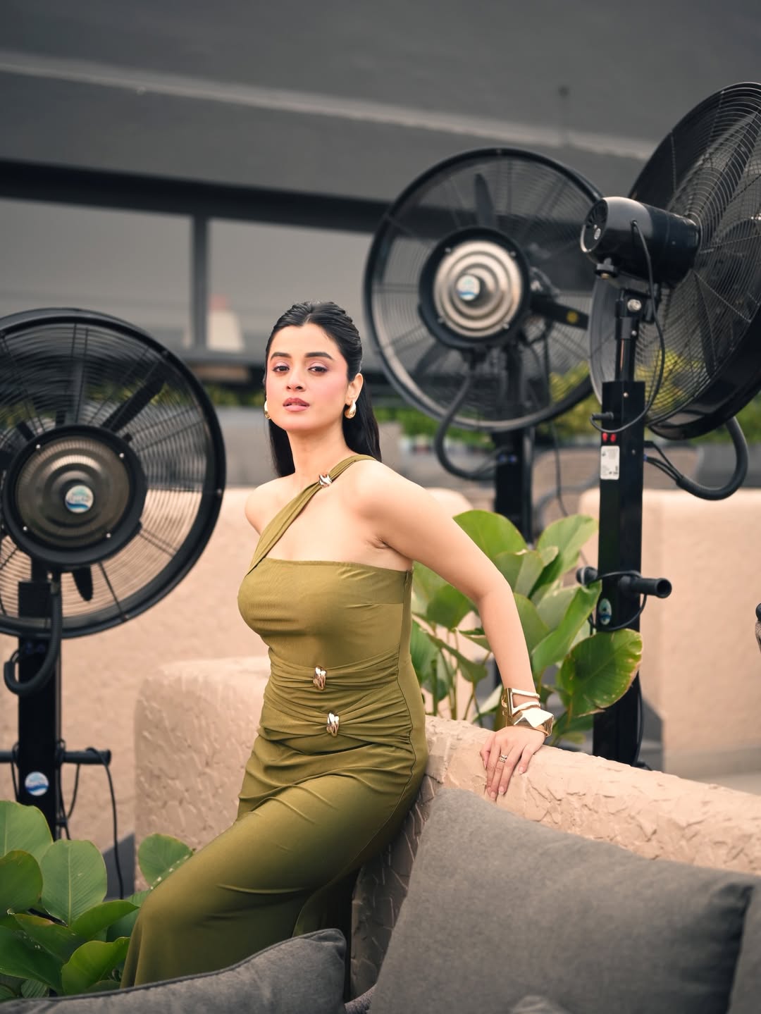 Darshana Banik stunning outfit confident glamorous fashion look