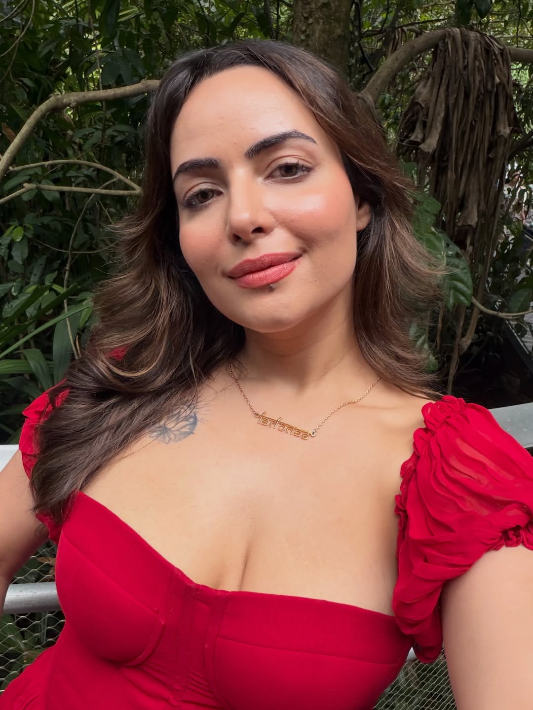 Aanchal Munjal bold and beautiful in red attire
