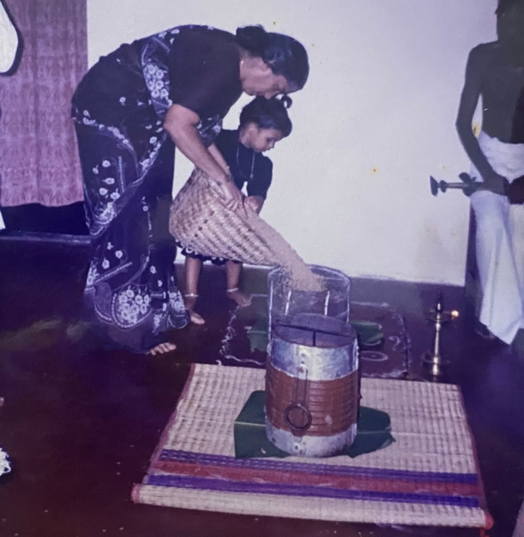 Aparna Das Childhood photos